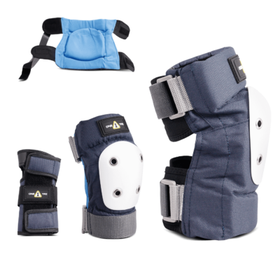 1-TRI Jr Max Comfort 2 Pack Combo Safety Gear Navy